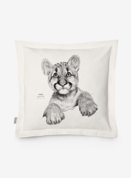 Funda Cojín- Puma Cachorro