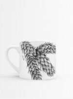 Set 4 Tazas Hojas