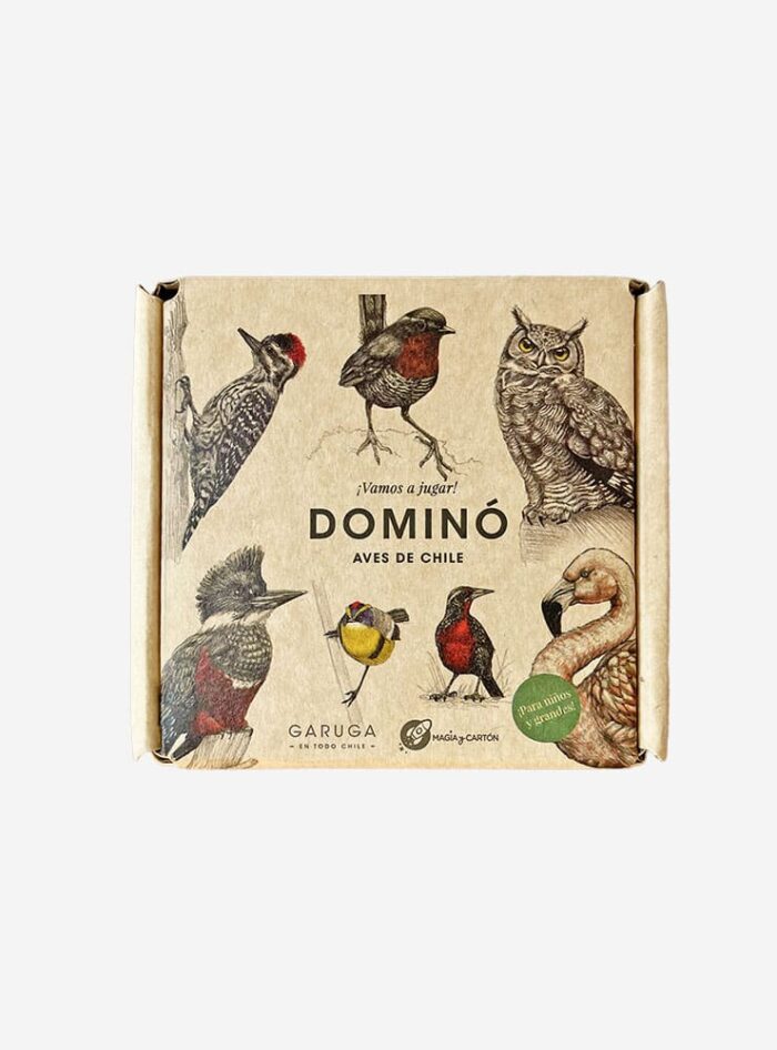 JUEGO DOMINÓ AVES DE CHILE