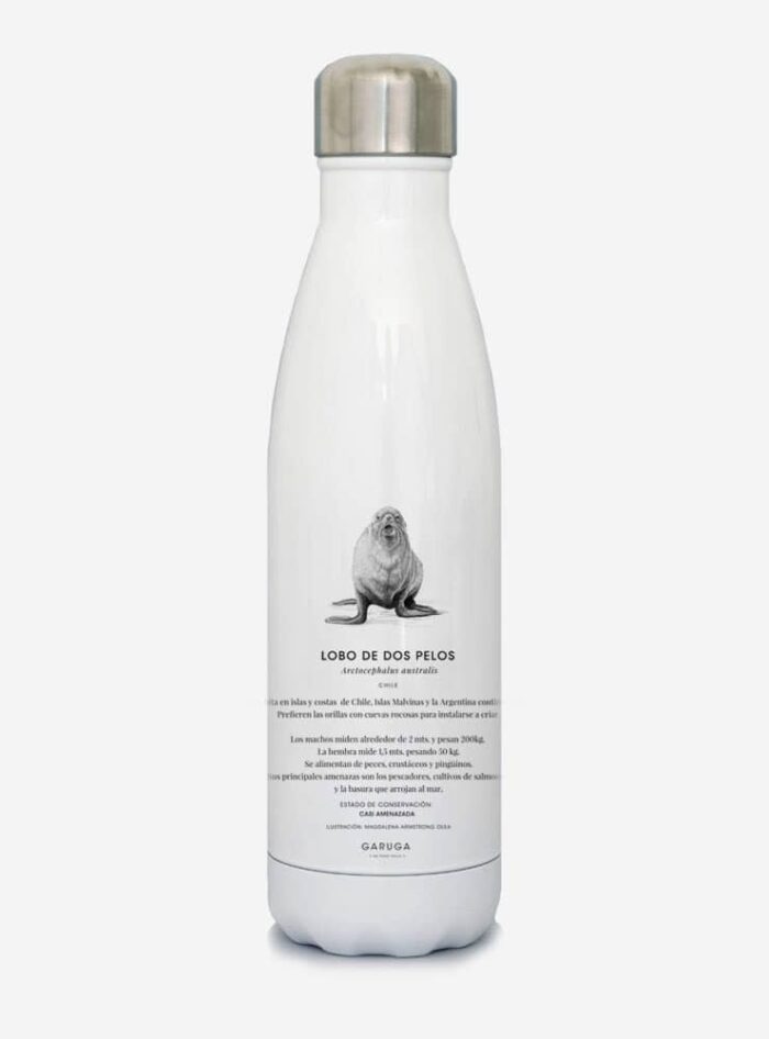 Botella Térmica - Lobo dos pelos