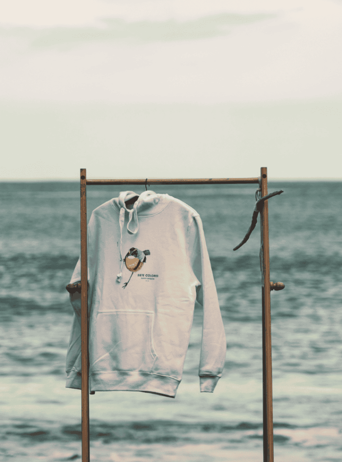 Polerón Canguro - Puma Blanco