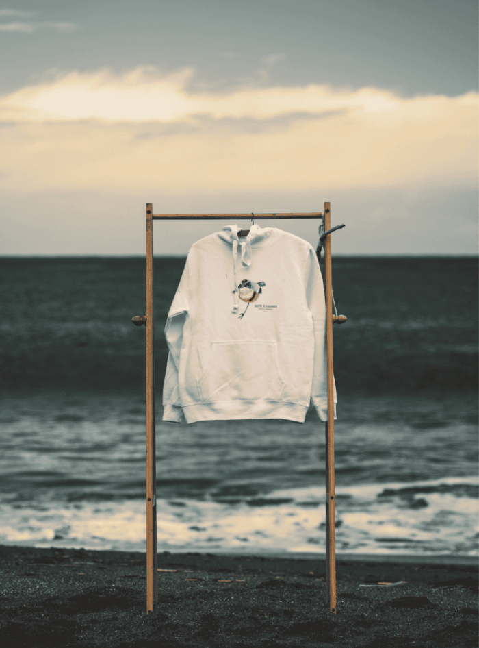 Polerón Canguro- Martín Pescador Blanco