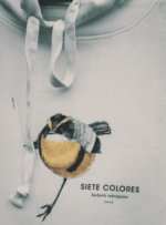 Polerón Canguro Blanco- Siete Colores
