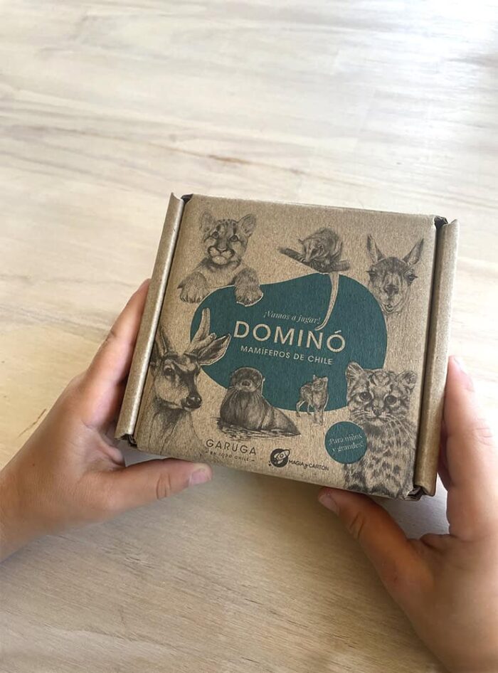 JUEGO DOMINÓ MAMÍFEROS DE CHILE