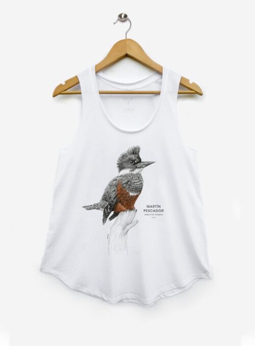 Polera Mujer Sin Manga- Martín Pescador