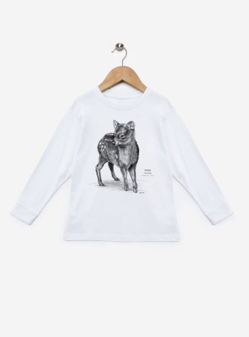 Polera Niñ@ Manga larga- Pudú