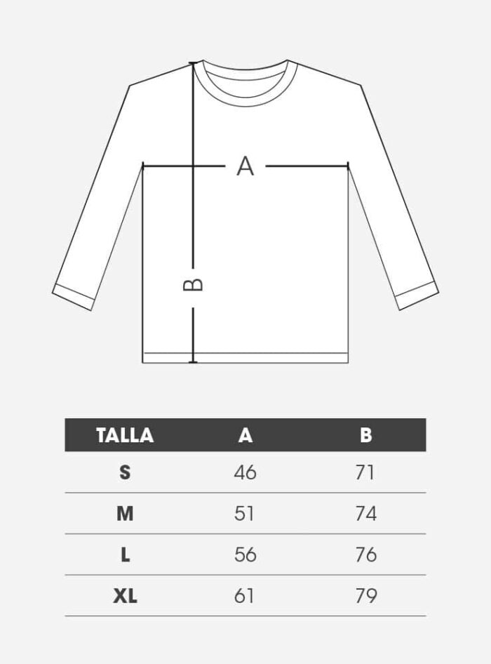 Polera Adulto Manga Larga - Pulpo del Sur