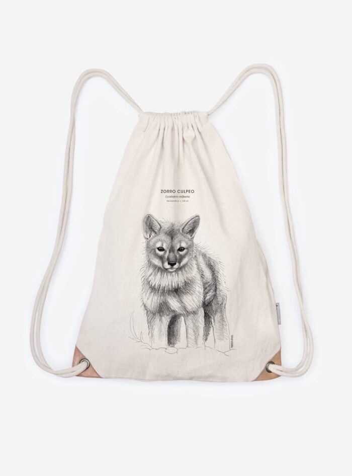 Mochila - Zorro culpeo cachorro