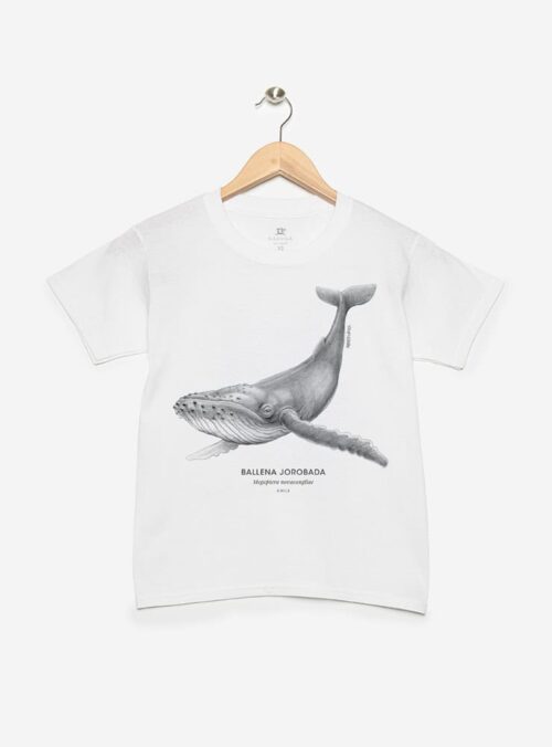 Polera Niño - Ballena Jorobada