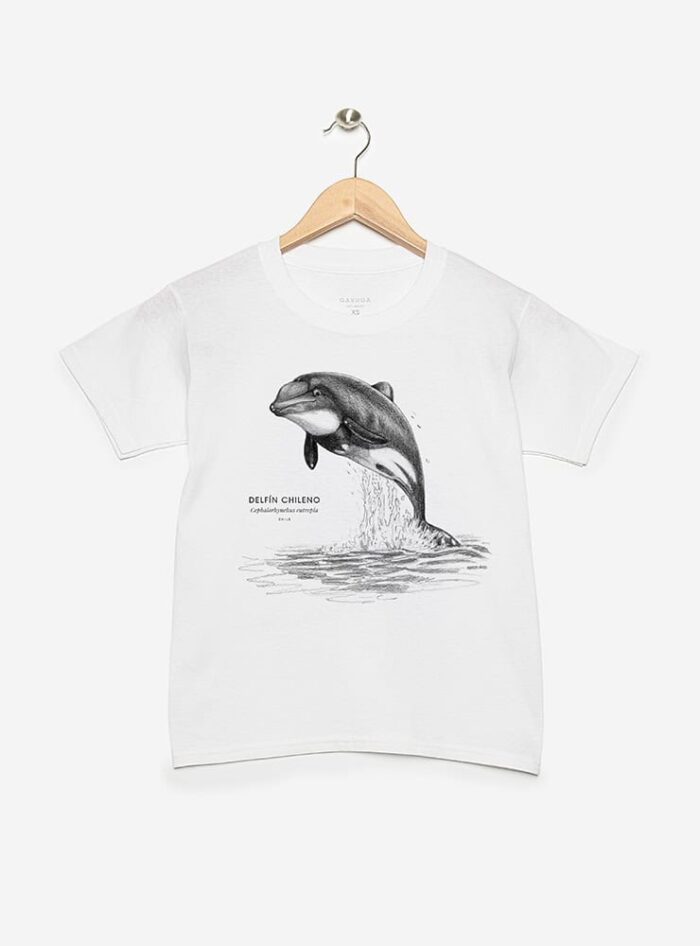 Polera Niño - Delfín Chileno