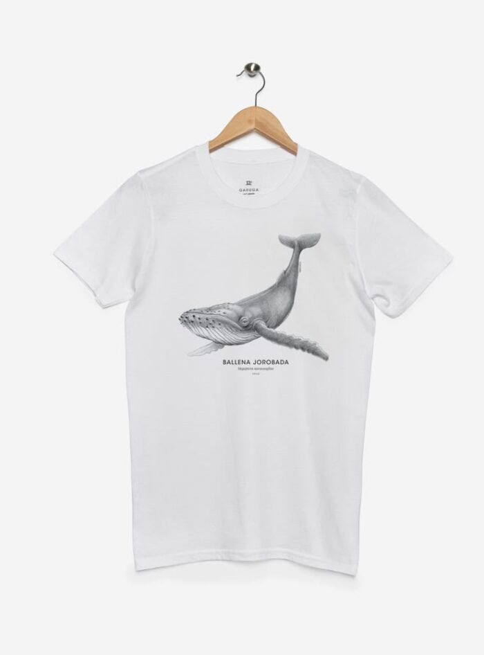 Polera Adulto - Ballena Jorobada