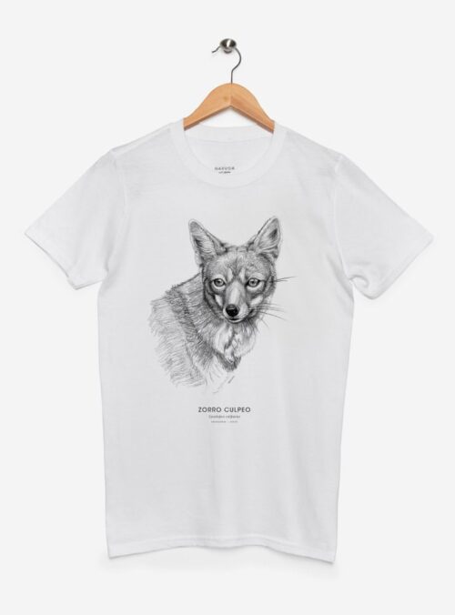 Polera Adulto - Zorro Culpeo