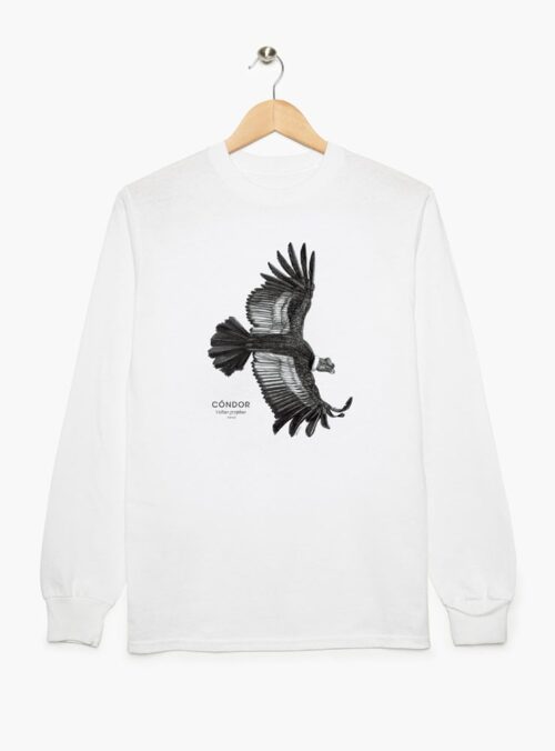 Polera Adulto Manga Larga - Cóndor volando