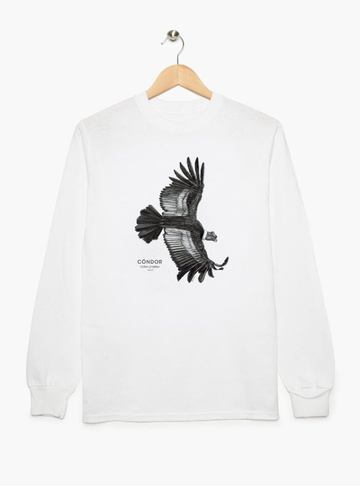 Polera Adulto Manga Larga - Cóndor volando