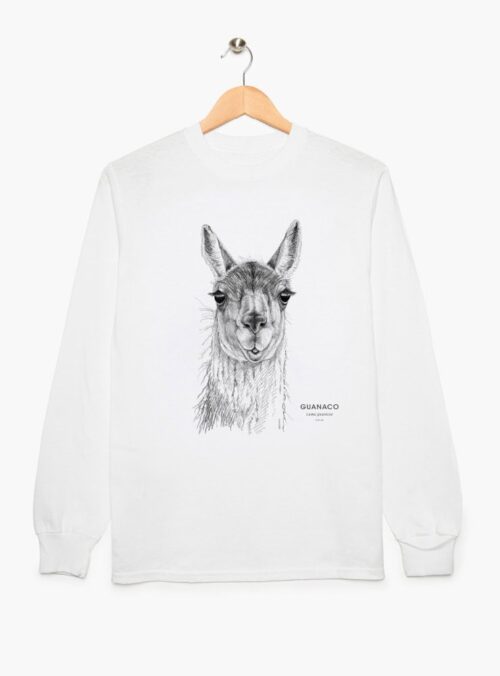 Polera Adulto Manga Larga - Guanaco