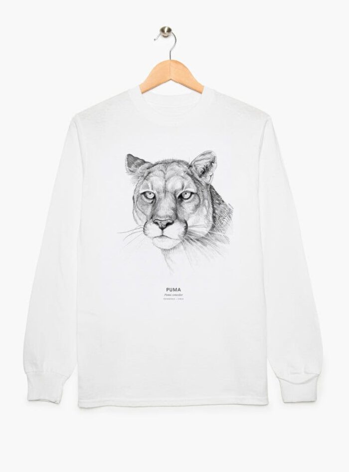 Polera Adulto Manga Larga - Puma