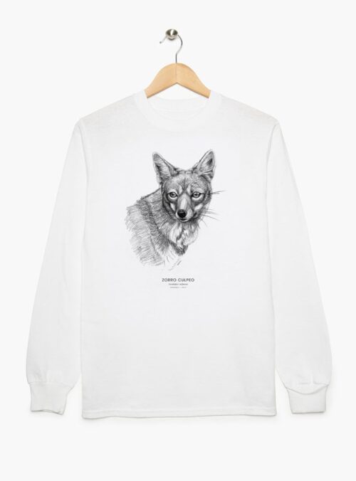 Polera Adulto Manga Larga - Zorro