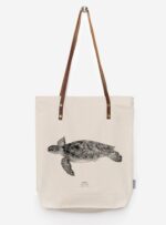 Totebag - Tortuga verde