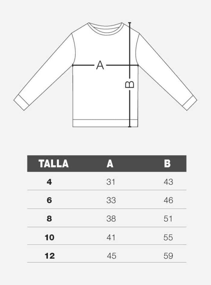 Polera Niñ@ Manga larga- Martín Pescador