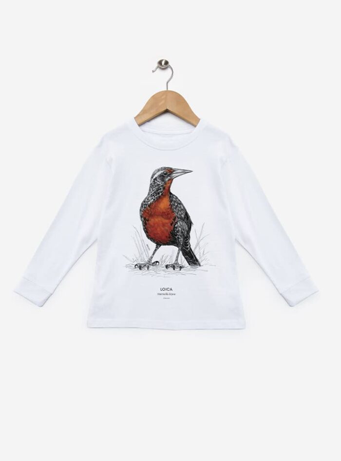 Polera Niñ@ Manga larga- Loica