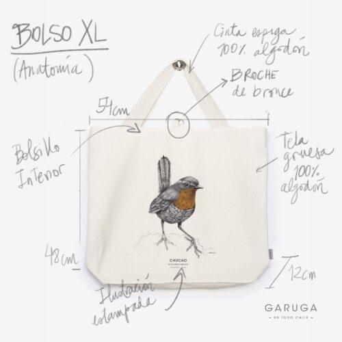 Anatomia bolso XL