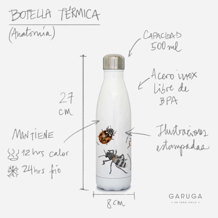 Botella Térmica - Mariposa del Chagual