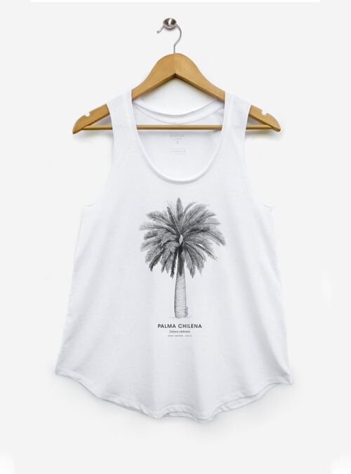 Polera Mujer Sin Manga- Palma Chilena