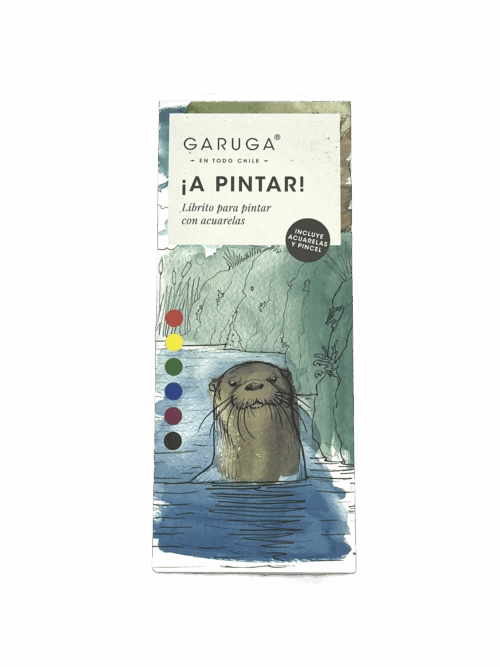 Libro Acuarela, Garuga a pintar