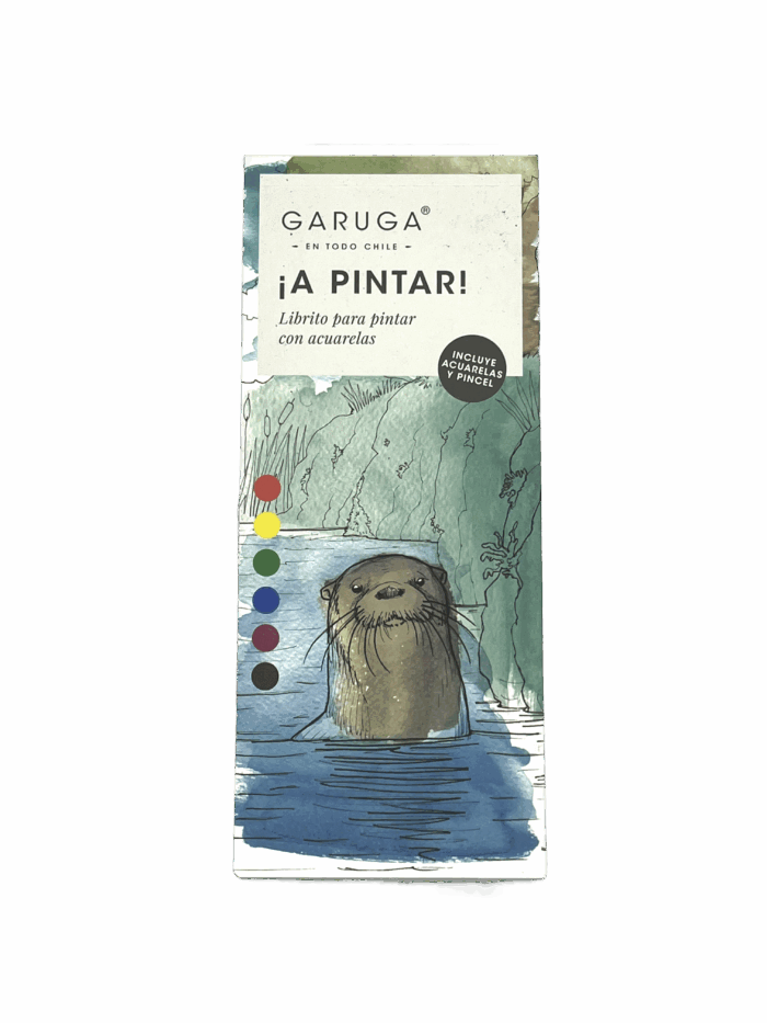 Libro Acuarela, Garuga a pintar