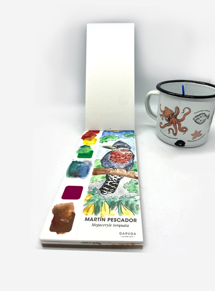 Libro Acuarela, Garuga a pintar