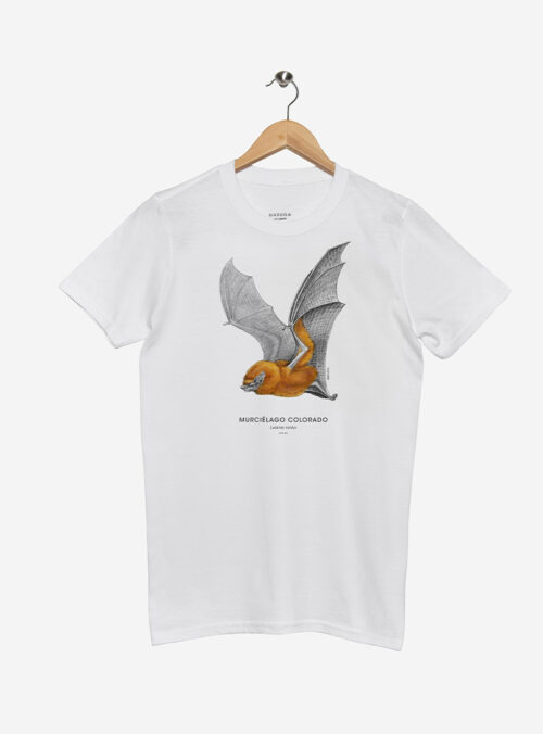 Polera Adulto- Murciélago Colorado