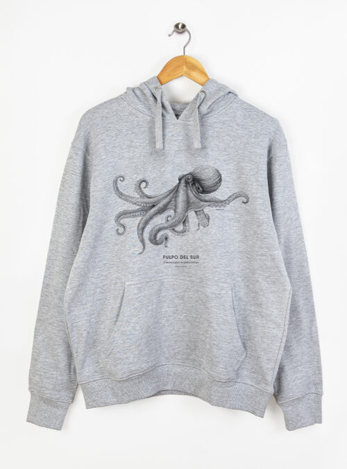 Polerón Gorro Gris- Pulpo del Sur