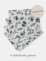 Set 4 individuales Imperfectos